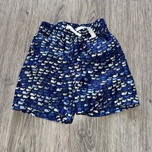 Vineyard Vines Size 3T Swim Trunks Elastic Waist Whale pattern